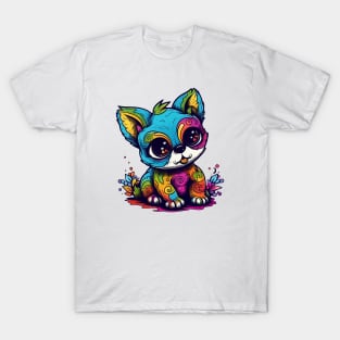 Rainbow fox pup T-Shirt